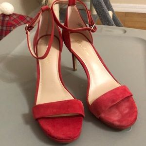 Essex Lane red heels, NWT. Size 7.5.